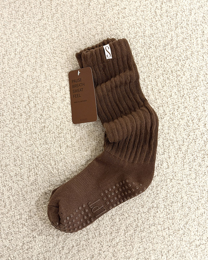 THE SCULPT SOCKS CHOCO COFFEE